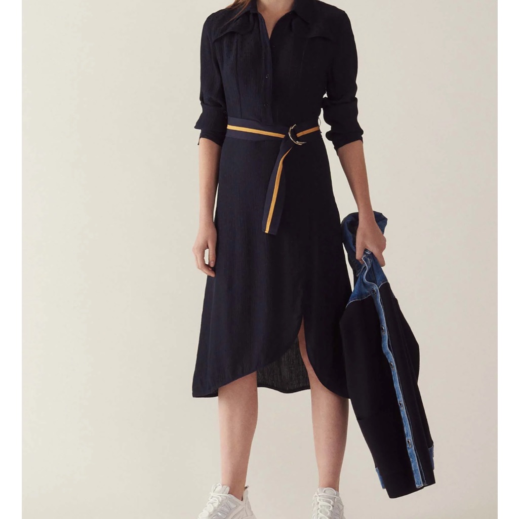 New Sandro Midi Dress 38